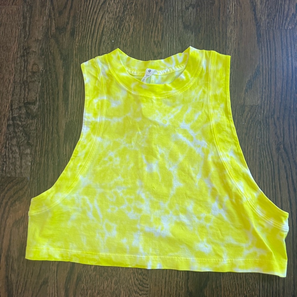 Lululemon All Yours Cropped Cotton Tank